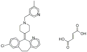 Rupafin-d4 FuMarate Structural