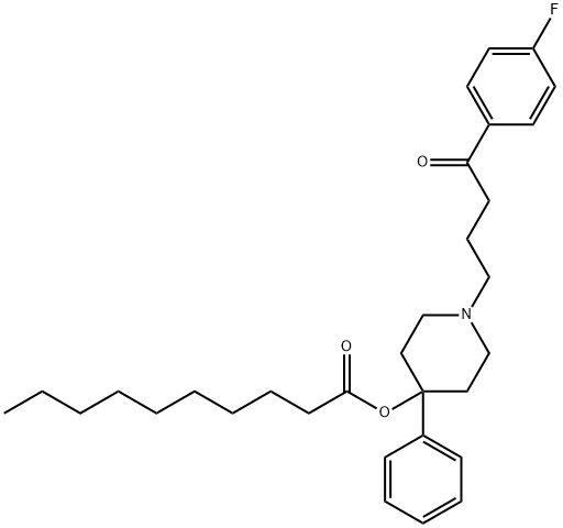 Dechloro Haloperidol Decanoate  Structural