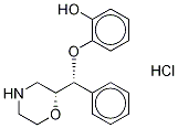 rel-Desethylreboxetine-d4 Hydrochloride  Structural