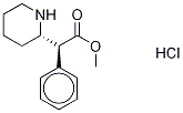 rac-threo-Methylphenidate-d10 Hydrochloride Structural