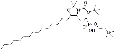 N-BOC-[N-3-O-ISOPROPYLIDENE]-D-ERYTHRO-SPHINGOSYLPHOSPHORYLCHOLINE