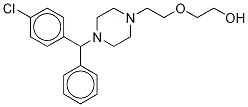 Hydroxyzine-D8 Dihydrochloride Structural