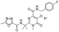 Raltegravir-d3, Potassium Salt Structural