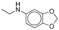 N-Ethyl-3,4-(methylenedioxy)aniline-d5 Structural