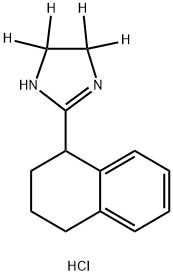 Tetrahydrozoline-d4 Hydrochloride Structural