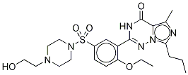 Hydroxy Vardenafil-d8 Structural