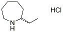 Hexahydro-2-ethyl-1H-azepine Hydrochloride Structural