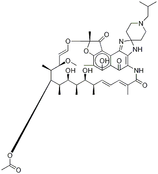 Rifabutin-d6 Structural