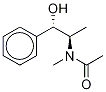 rac N-(Acetyl-d3) Ephedrine Structural