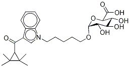 UR-144 N-(5-Hydroxypentyl) β-D-Glucuronide Structural