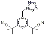 ANASTROZOLE-D12 Structural