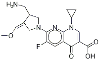 Gemifloxacin-13C2,d2 Structural
