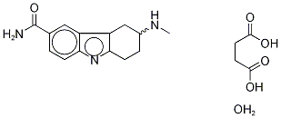 Frovatriptan-d3 Succinate Monohydrate Structural