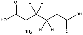 rac α-Aminoadipic Acid-d4 Structural