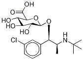 rac threo-Dihydro Bupropion β-D-Glucuronide Structural