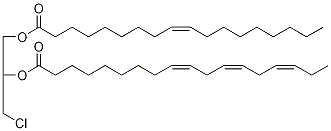 rac 1-Oleoyl-2-linolenoyl-3-chloropropanediol Structural
