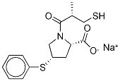 Zofenoprilat Sodium Salt (90%) Structural