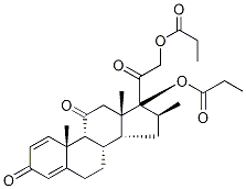 Meprednisone 17,21-Dipropionate Structural