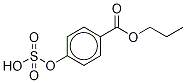 Propyl Paraben Sulfate-d7 Structural