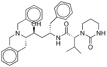 (S)-N-[(2S,4S,5S)-5-(Dibenzylamino)-4-hydroxy-1,6-diphenylhexan-2-yl]-3-methyl-2-(2-oxotetrahydropyrimidin-1(2H)-yl)butanamide-d8