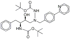 Des-N-(methoxycarbonyl)-L-tert-leucine Bis-Boc Atazanavir-d5