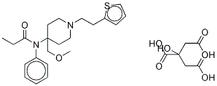 Sufentanil-d3 Citrate Structural