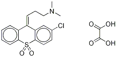 Chlorprothixene Sulfone Oxalate Structural