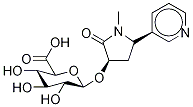rac-trans-3'-Hydroxy Cotinine-d3 O-β-D-Glucuronide (mixture of diastereomers) Structural