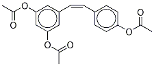 cis Resveratrol Triacetate Structural