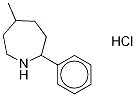 Hexahydro-5-Methyl-2-phenyl-1H-azepine Hydrochloride Structural