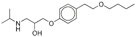 O-Des(cyclopropylMethyl)-O-butyl Betaxolol Hydrochloride Structural