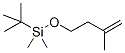 O-tert-Butyldimethylsilyl-2-methyl-but-1-en-4-ol-d4 Structural