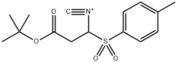tert-Butyl-3-isocyano-3-tosylpropanoate Structural