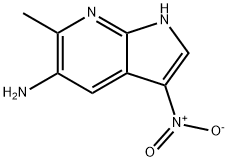 5-AMINO-6-METHYL-3-NITRO-7-AZAINDOLE Structural