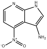 3-AMINO-4-NITRO-7-AZAINDOLE Structural