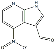 3-FORMYL-4-NITRO-7-AZAINDOLE Structural