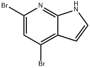 4,6-DIBROMO-7-AZAINDOLE Structural