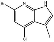 6-BROMO-4-CHLORO-3-IODO-7-AZAINDOLE