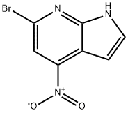 4-NITRO-6-BROMO-7-AZAINDOLE Structural