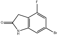 6-BROMO-4-FLUORO-2-OXYINDOLE