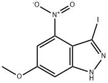 3-IODO-6-METHOXY-4-NITRO 1H-INDAZOLE