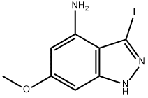 4-AMINO-3-IODO-6-METHOXY 1H-INDAZOLE