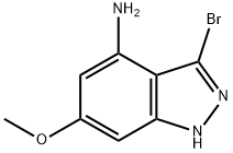 4-AMINO-3-BROMO-6-METHOXY 1H-INDAZOLE