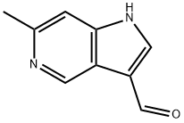 6-METHYL-5-AZAINDOLE-3-CARBOALDEHYDE Structural