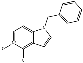 4-CHLORO-1-BENZYL-5-AZAINDOLE-5-OXIDE