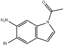 1-ACETYL-6-AMINO-5-BROMOINDOLE