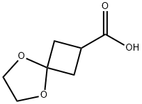 5,8-Dioxa-spiro[3.4]octane-2-carboxylic acid
 Structural