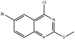 QUINAZOLINE, 6-BROMO-4-CHLORO-2-(METHYLTHIO)-