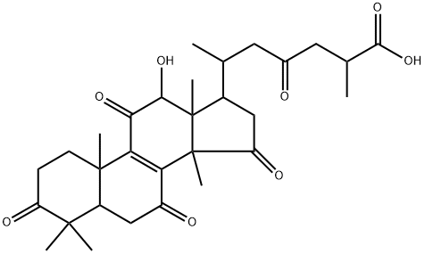 Deacetyl ganoderic acid F Structural