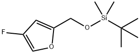 Furan, 2-[[[(1,1-diMethylethyl)diMethylsilyl]oxy]Methyl]-4-fluoro- Structural
